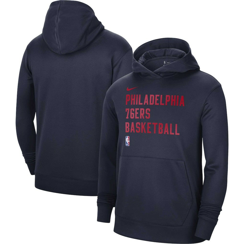 NBA Philadelphia 76ers Unisex 2023/24 Performance Spotlight On-Court Practice Pullover Hoodie
