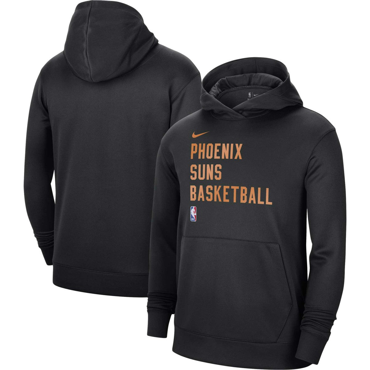 NBA Phoenix Suns Unisex 2023/24 Performance Spotlight On-Court Practice Pullover Hoodie