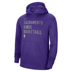 NBA Sacramento Kings Unisex 2023/24 Performance Spotlight On-Court Practice Pullover Hoodie