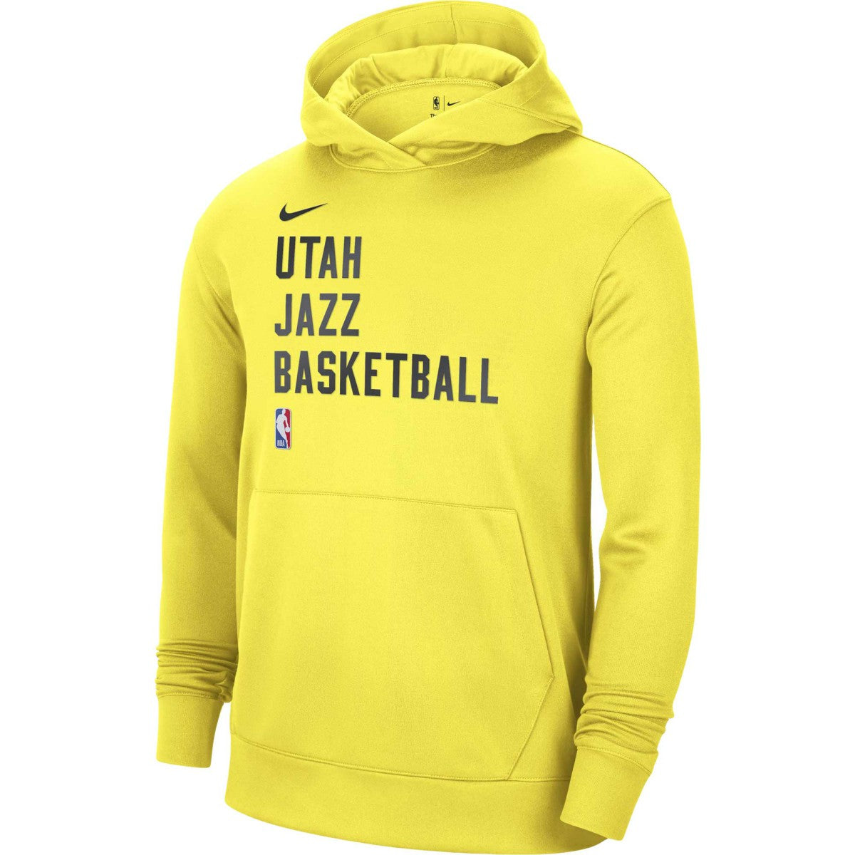 NBA Utah Jazz Unisex 2023/24 Performance Spotlight On-Court Practice Pullover Hoodie