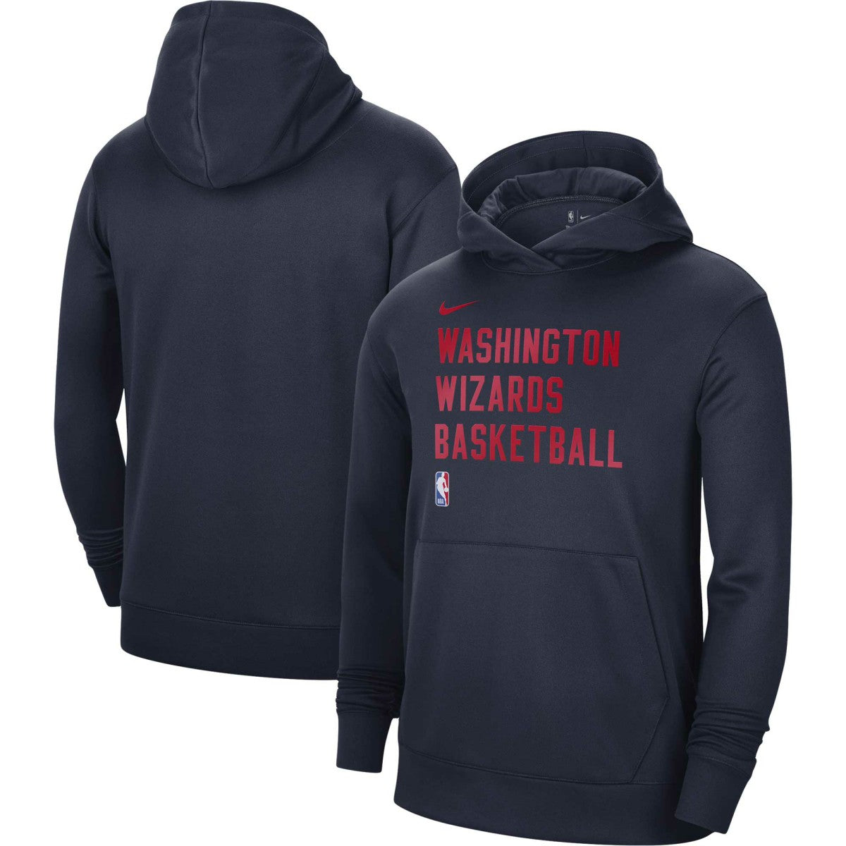 NBA Washington Wizards Unisex 2023/24 Performance Spotlight On-Court Practice Pullover Hoodie