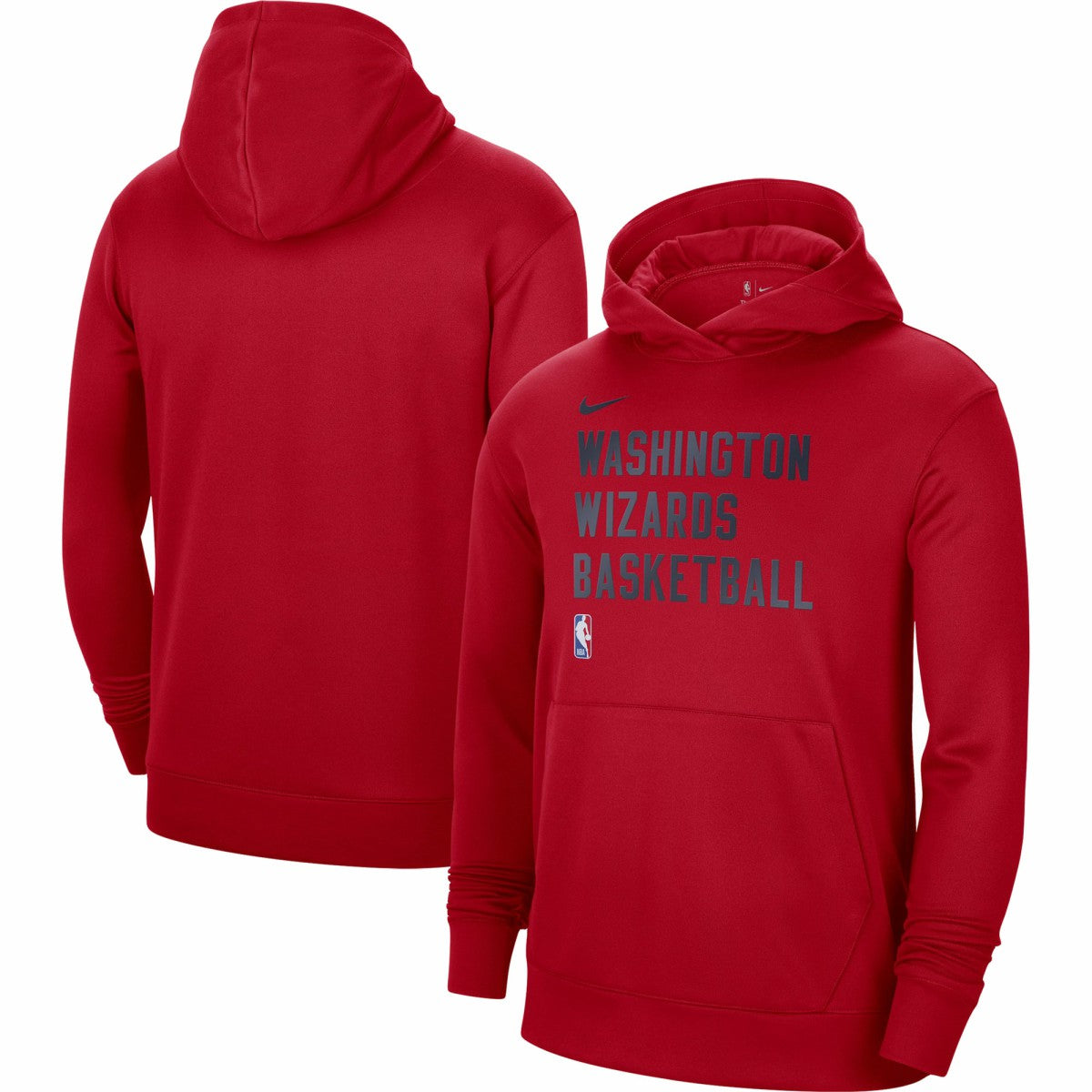 NBA Washington Wizards Unisex 2023/24 Performance Spotlight On-Court Practice Pullover Hoodie