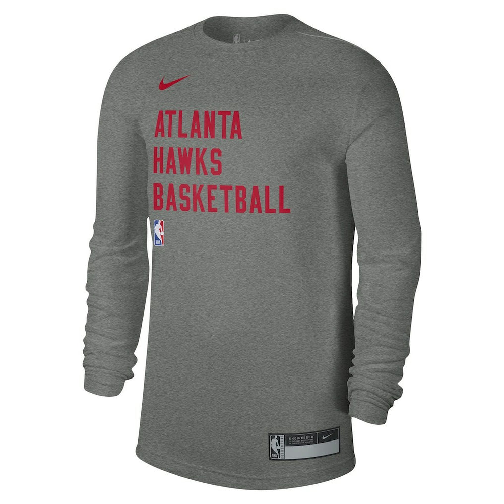 NBA Atlanta Hawks Unisex 2023/24 Legend On-Court Practice Performance Long Sleeve T-Shirt