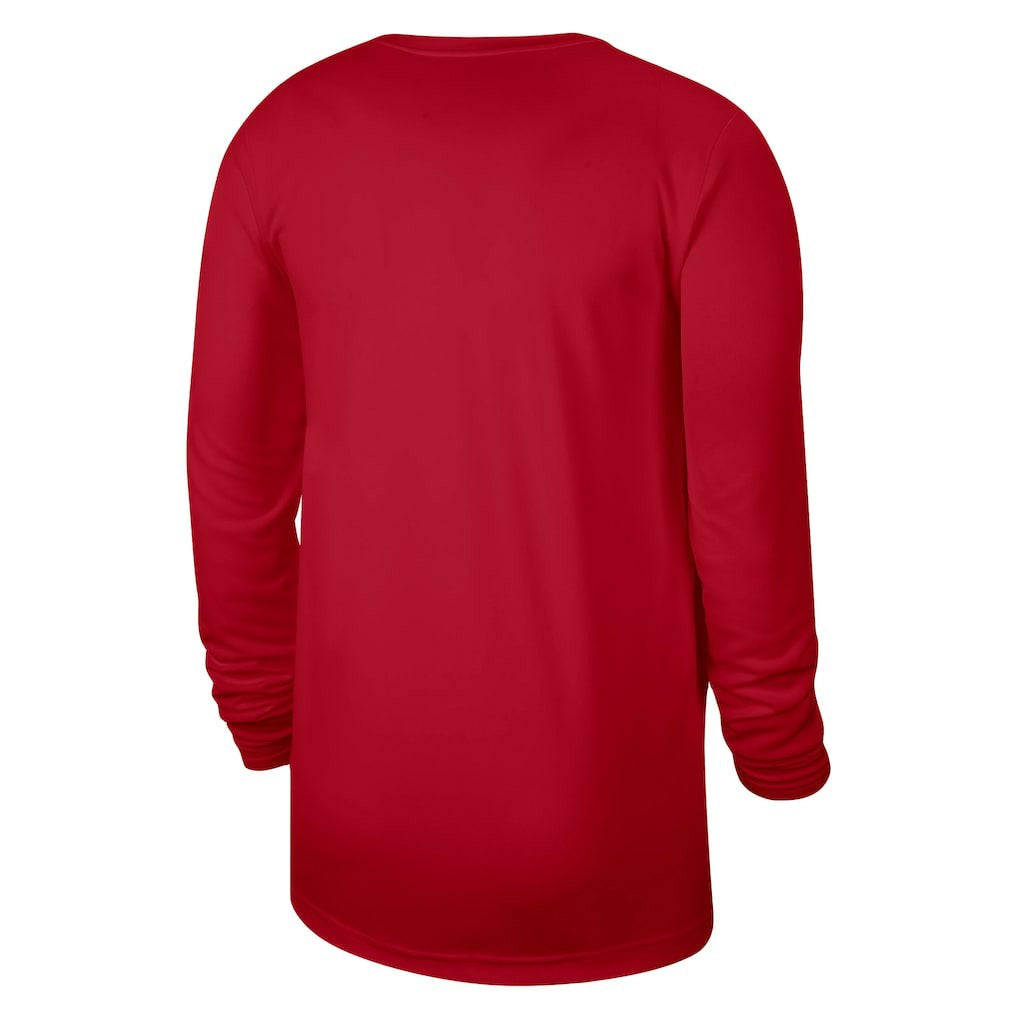 NBA Atlanta Hawks Unisex 2023/24 Legend On-Court Practice Long Sleeve T-Shirt