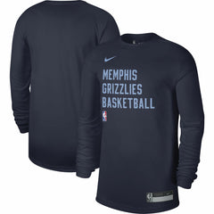NBA Memphis Grizzlies Unisex 2023/24 Legend On-Court Practice Long Sleeve T-Shirt