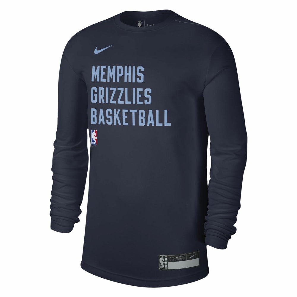 NBA Memphis Grizzlies Unisex 2023/24 Legend On-Court Practice Long Sleeve T-Shirt