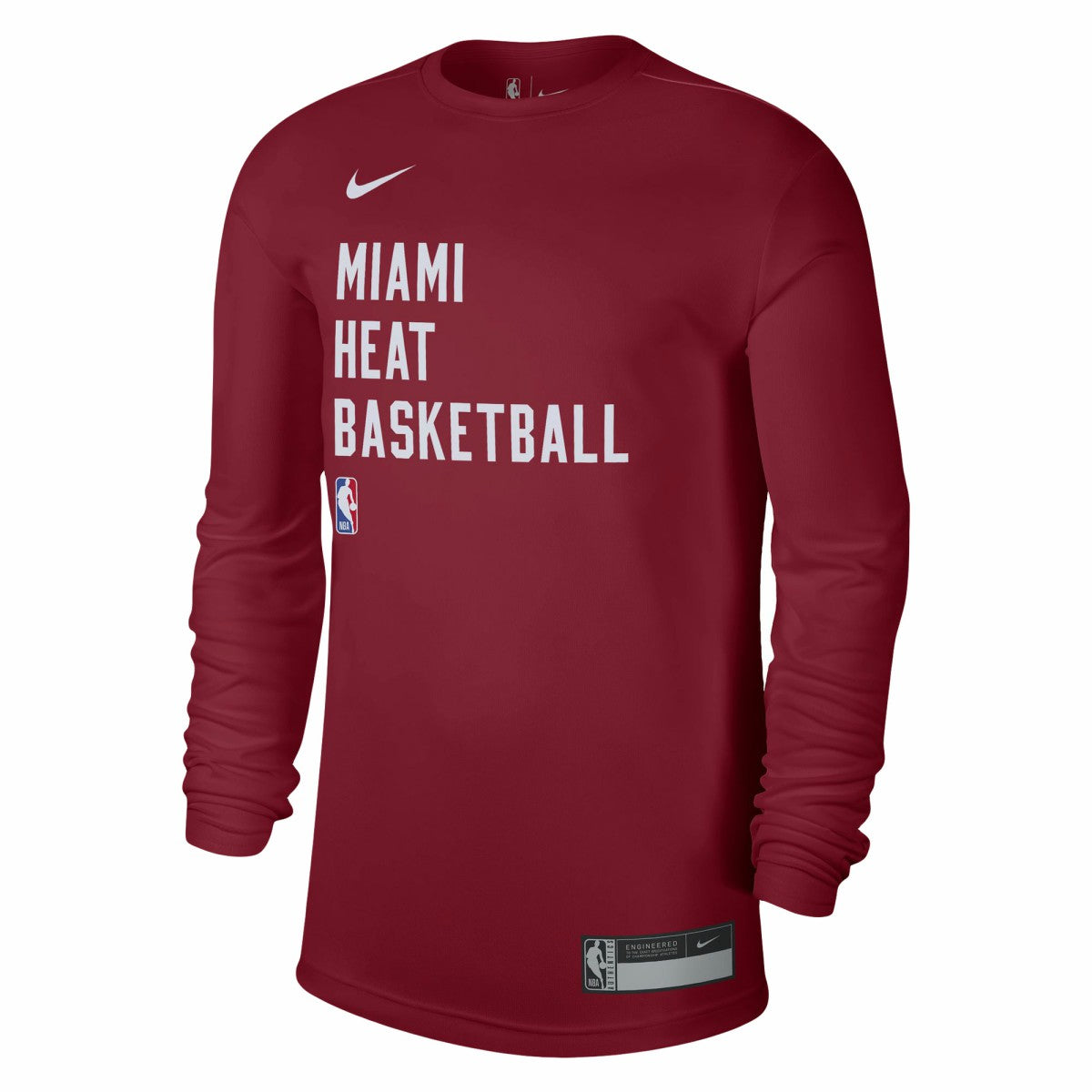 NBA Miami Heat Unisex 2023/24 Legend On-Court Practice Long Sleeve T-Shirt