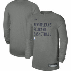 NBA New Orleans Pelicans Unisex 2023/24 Legend On-Court Practice Long Sleeve T-Shirt