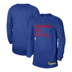 NBA Philadelphia 76ers Unisex 2023/24 Legend On-Court Practice Long Sleeve T-Shirt
