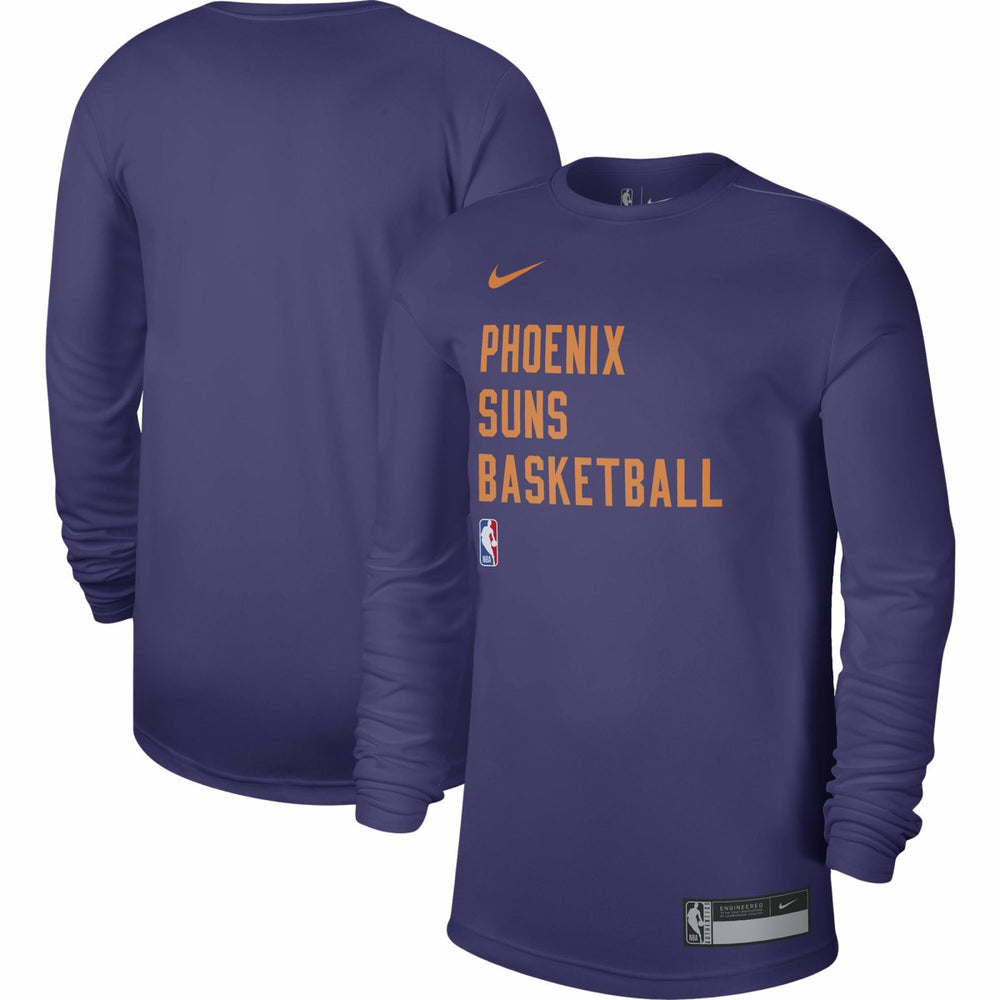 NBA Phoenix Suns Unisex 2023/24 Legend On-Court Practice Long Sleeve T-Shirt
