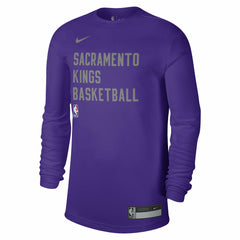 NBA Sacramento Kings Unisex 2023/24 Legend On-Court Practice Long Sleeve T-Shirt