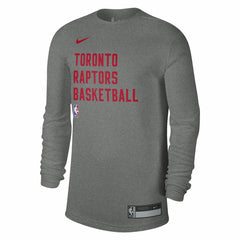 NBA Toronto Raptors Unisex 2023/24 Legend On-Court Practice Long Sleeve T-Shirt