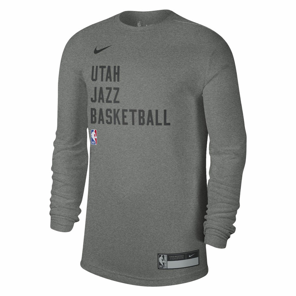 NBA Utah Jazz Unisex 2023/24 Legend On-Court Practice Long Sleeve T-Shirt