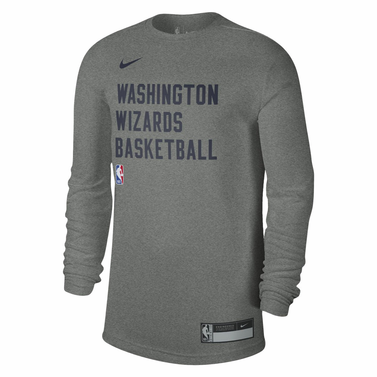 NBA Washington Wizards Unisex 2023/24 Legend On-Court Practice Long Sleeve T-Shirt