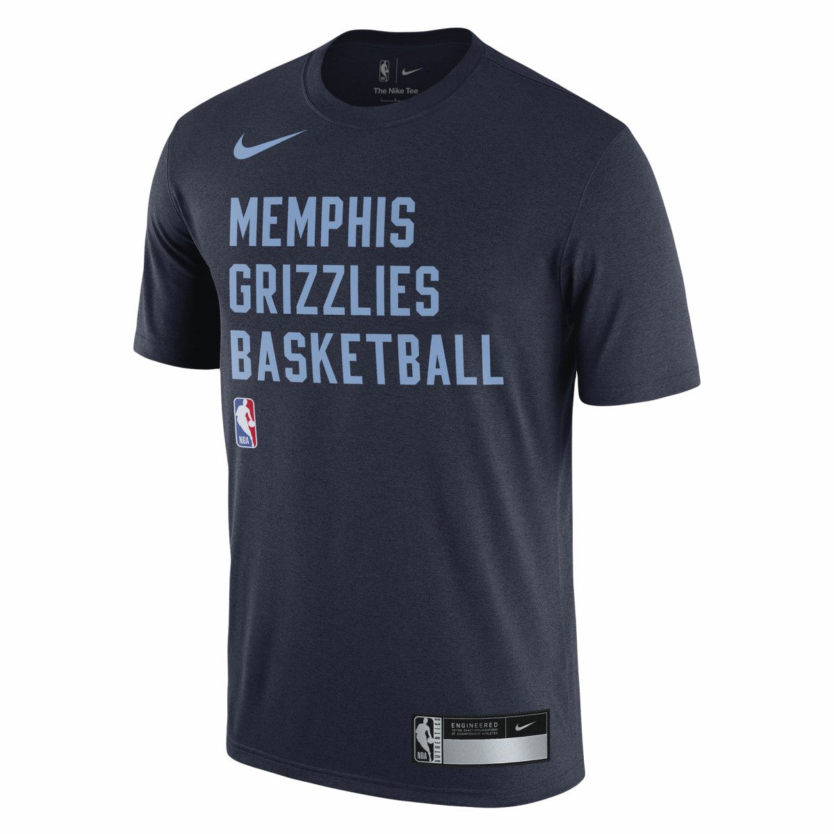NBA Memphis Grizzlies 2023/24 Sideline Legend Performance Practice T-Shirt