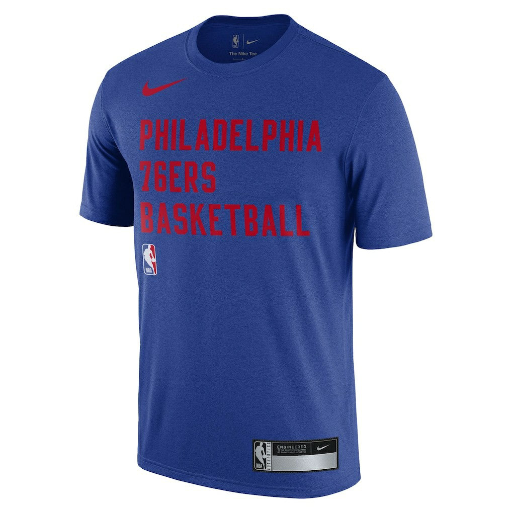 NBA Philadelphia 76ers 2023/24 Sideline Legend Performance Practice T-Shirt