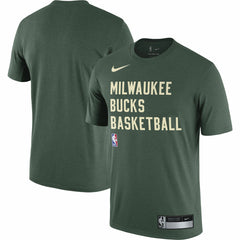 NBA Milwaukee Bucks 2023/24 Sideline Legend Performance Practice T-Shirt