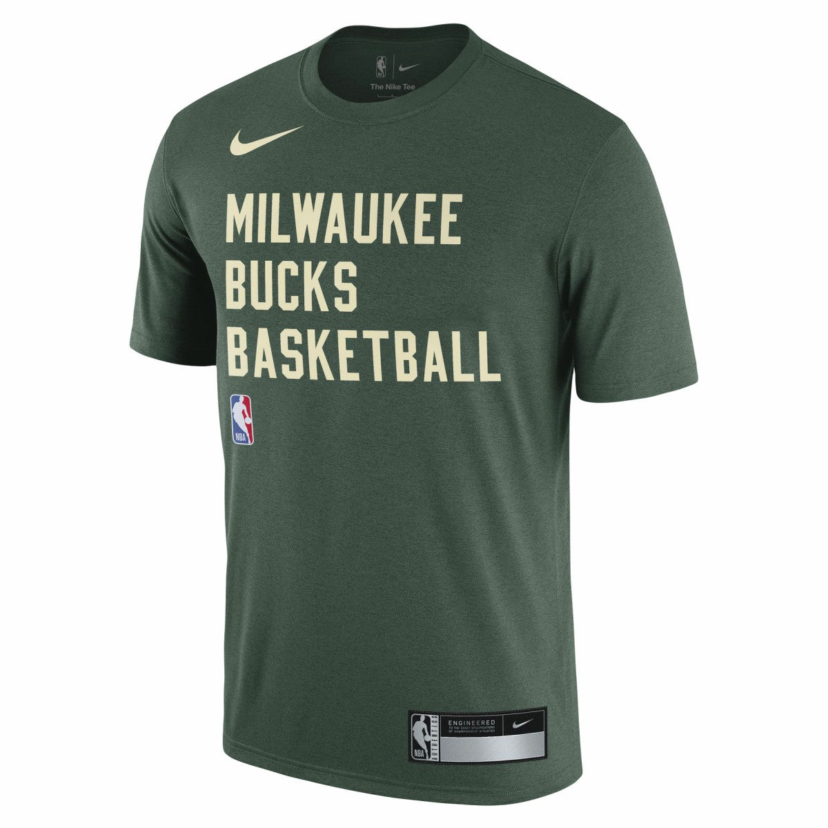 NBA Milwaukee Bucks 2023/24 Sideline Legend Performance Practice T-Shirt