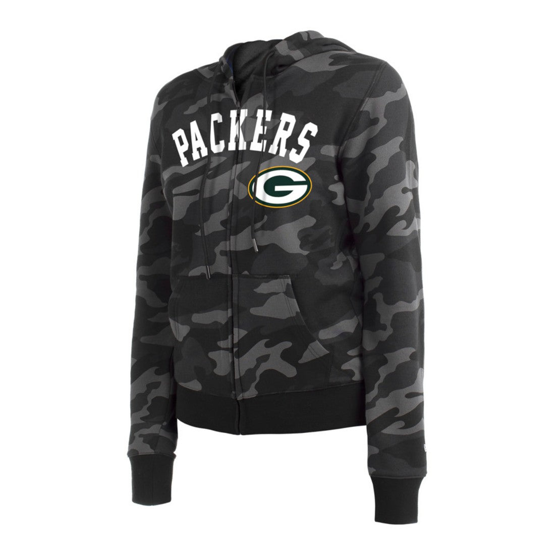 Women's Camo Full-Zip Hoodie - Green Bay Packers