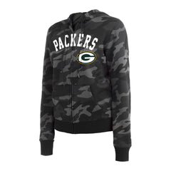 Women's Camo Full-Zip Hoodie - Green Bay Packers
