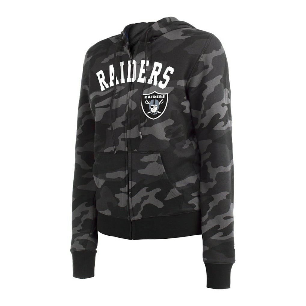 Women's Camo Full-Zip Hoodie - Las Vegas Raiders