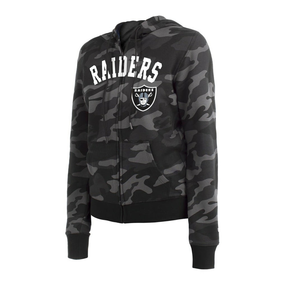 Women's Camo Full-Zip Hoodie - Las Vegas Raiders