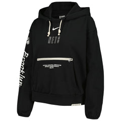 NBA Brooklyn Nets Women's Courtside Standard Issue Performance Pullover Hoodie