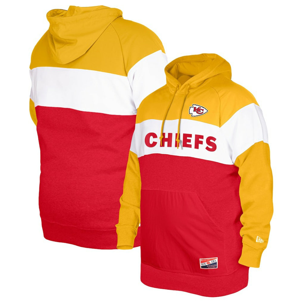 Big & Tall Current Colorblock Pullover Hoodie - Kansas City Chiefs
