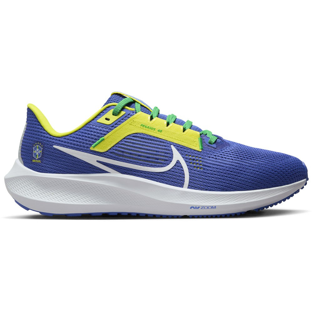 Brazil National Team Unisex Zoom Pegasus 40 Running Shoe - Nike Blue