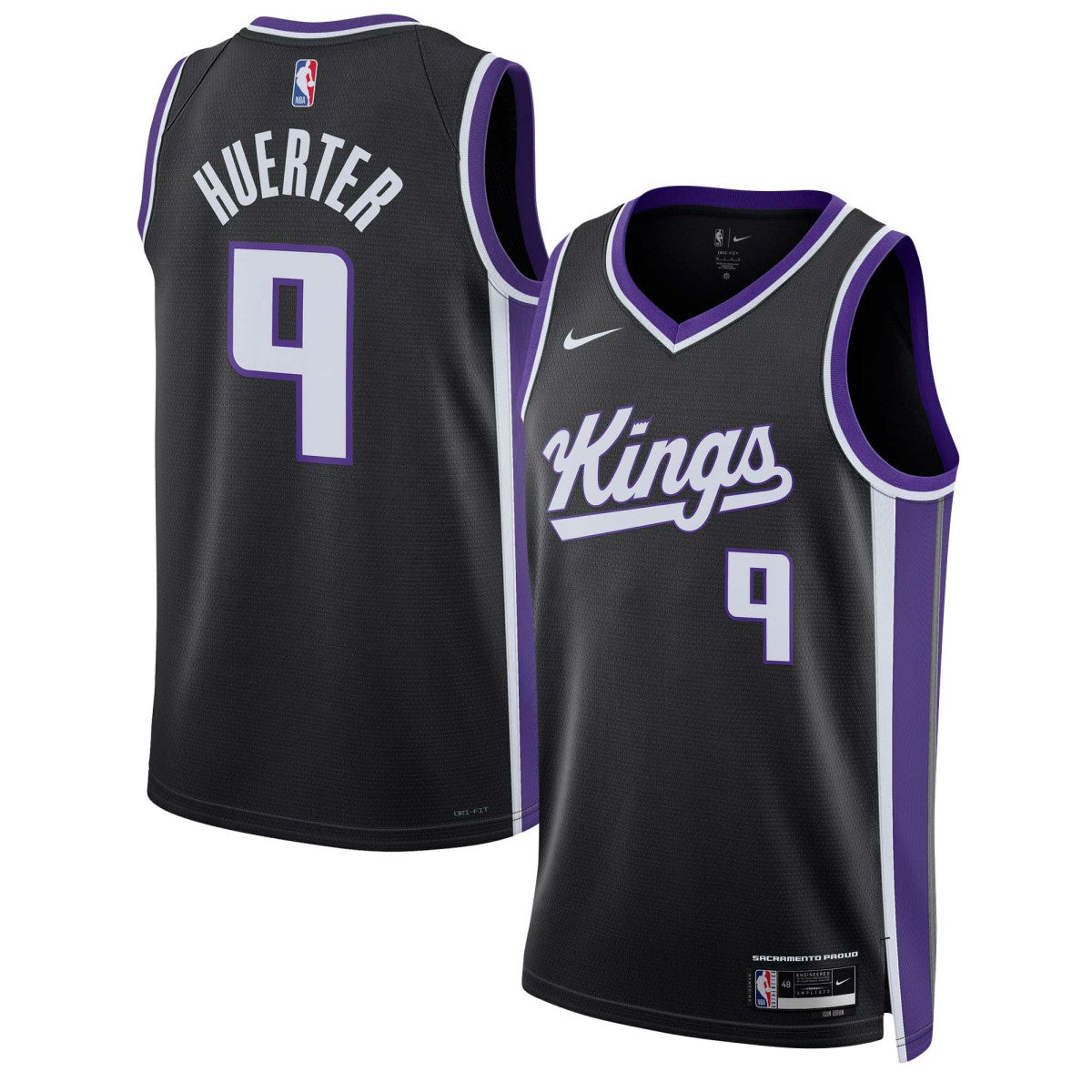 NBA Kevin Huerter Sacramento Kings Unisex Swingman Jersey