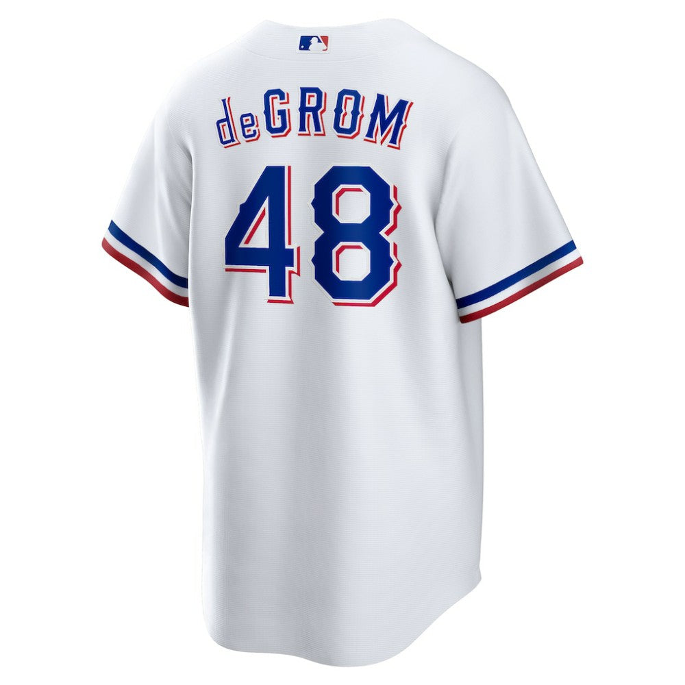 MLB Jacob deGrom Texas Rangers Nike Home Replica Player Jersey