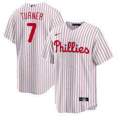 MLB Trea Turner Philadelphia Phillies Nike Home Replica Player Jersey
