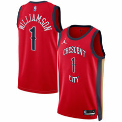 NBA Zion Williamson New Orleans Pelicans Jordan Brand Unisex Swingman Jersey