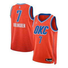 NBA Chet Holmgren Oklahoma City Thunder Jordan Brand Unisex Swingman Jersey