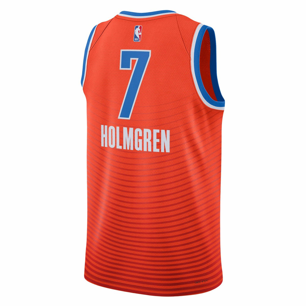 NBA Chet Holmgren Oklahoma City Thunder Jordan Brand Unisex Swingman Jersey