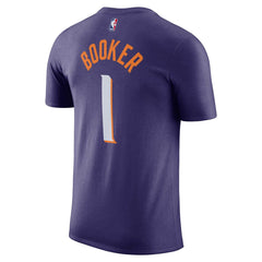 NBA Devin Booker Phoenix Suns Icon 2022/23 Name & Number T-Shirt