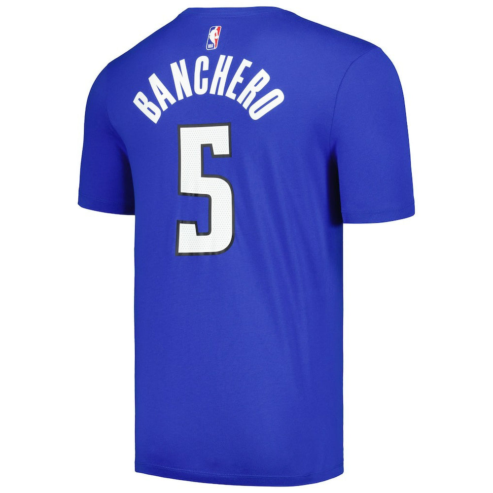 NBA Paolo Banchero Orlando Magic Jordan Brand 2022/23 Statement Edition Name & Number T-Shirt