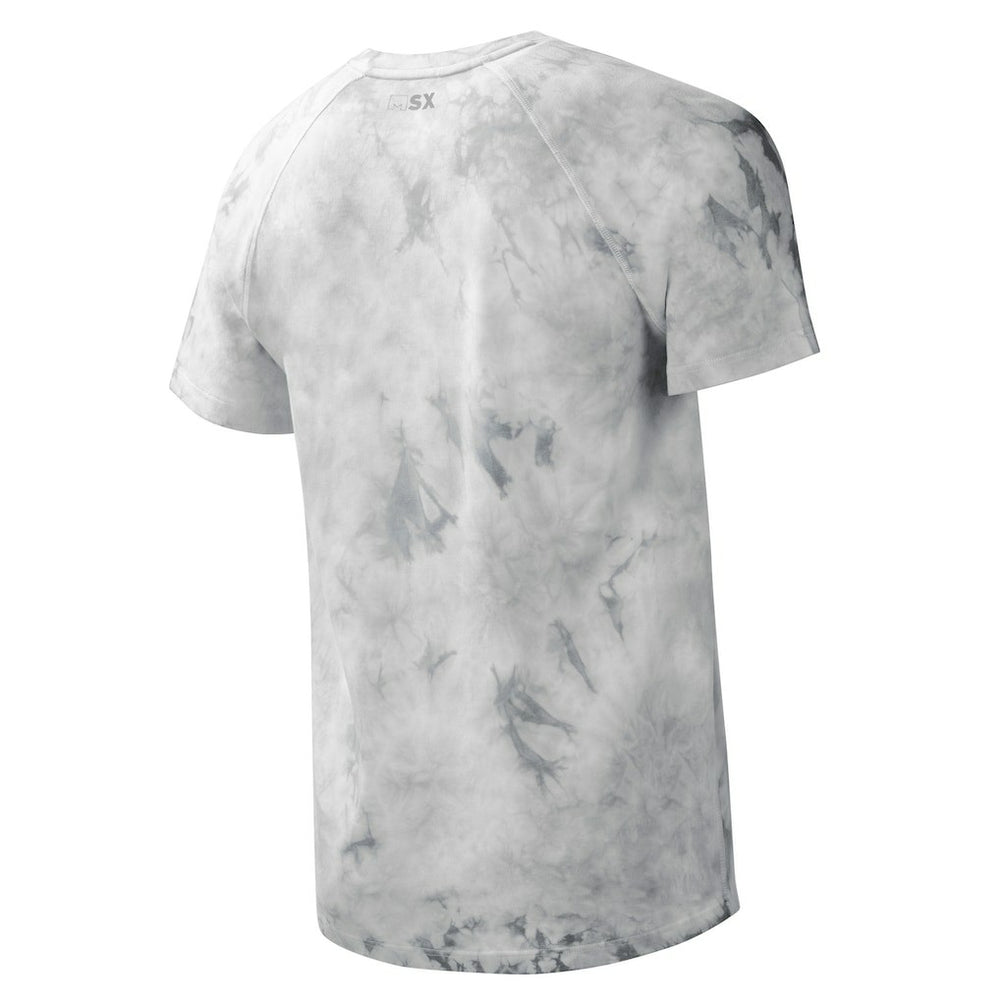 MSX by Michael Strahan Resolution Tie-Dye Raglan T-Shirt - Las Vegas Raiders