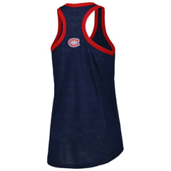 NHL Navy Montreal Canadiens G-III 4Her by Carl Banks Women's First Base Racerback Scoop Neck Tank Top