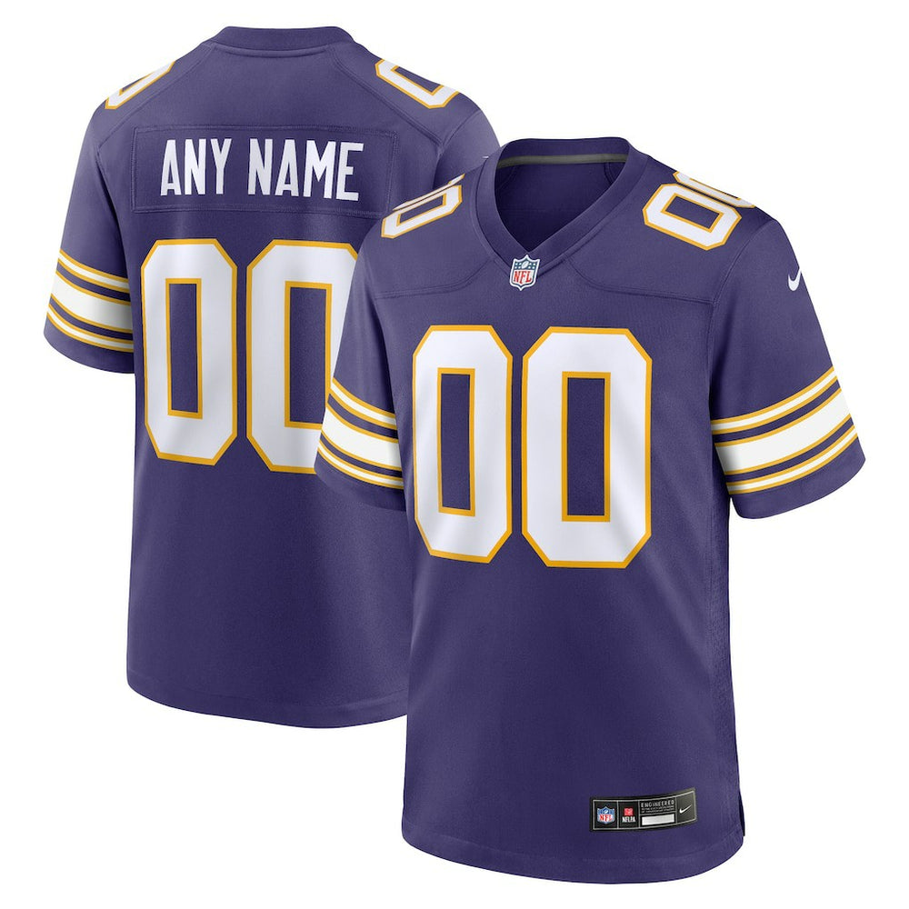 Classic Custom Game Jersey - Minnesota Vikings
