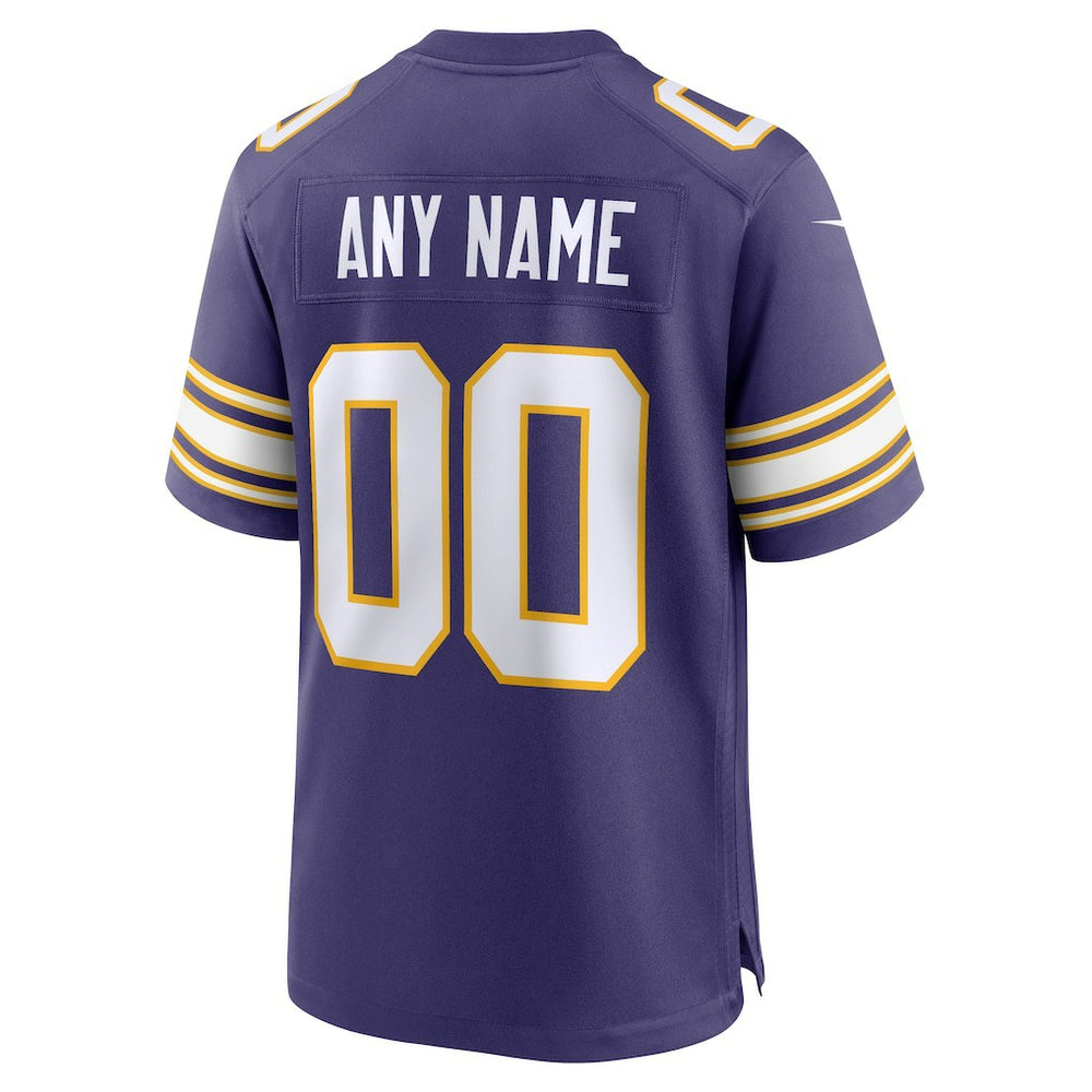 Classic Custom Game Jersey - Minnesota Vikings