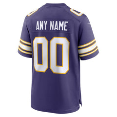 Classic Custom Game Jersey - Minnesota Vikings