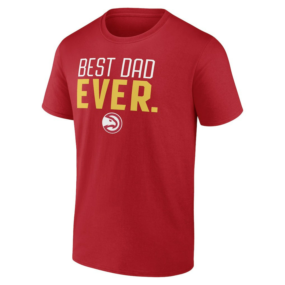 NBA Atlanta Hawks Best Dad Ever Logo T-Shirt