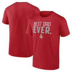 NBA Houston Rockets Best Dad Ever Logo T-Shirt