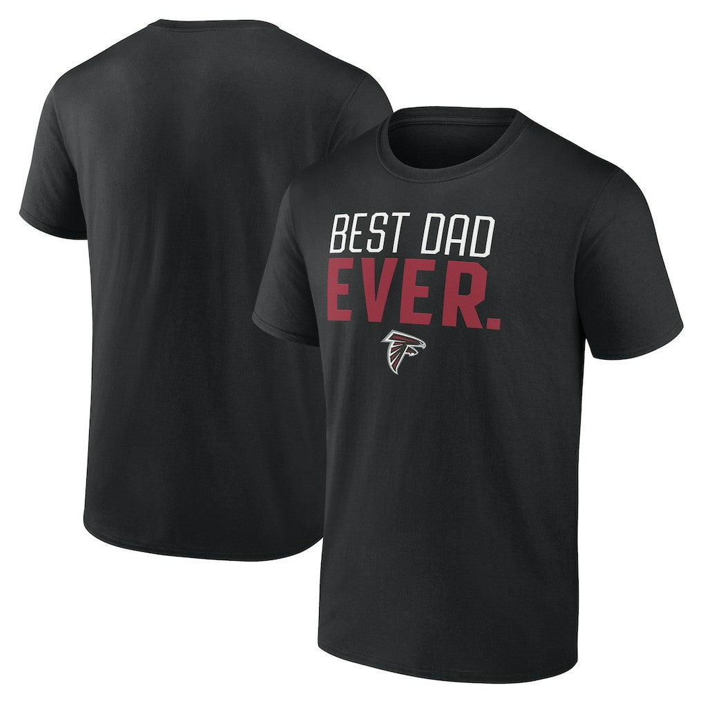 Best Dad Ever Team T-Shirt - Atlanta Falcons
