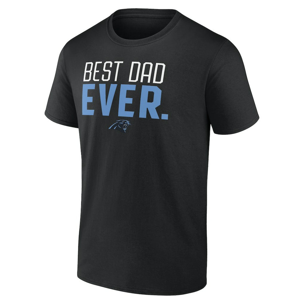 Best Dad Ever Team T-Shirt - Carolina Panthers