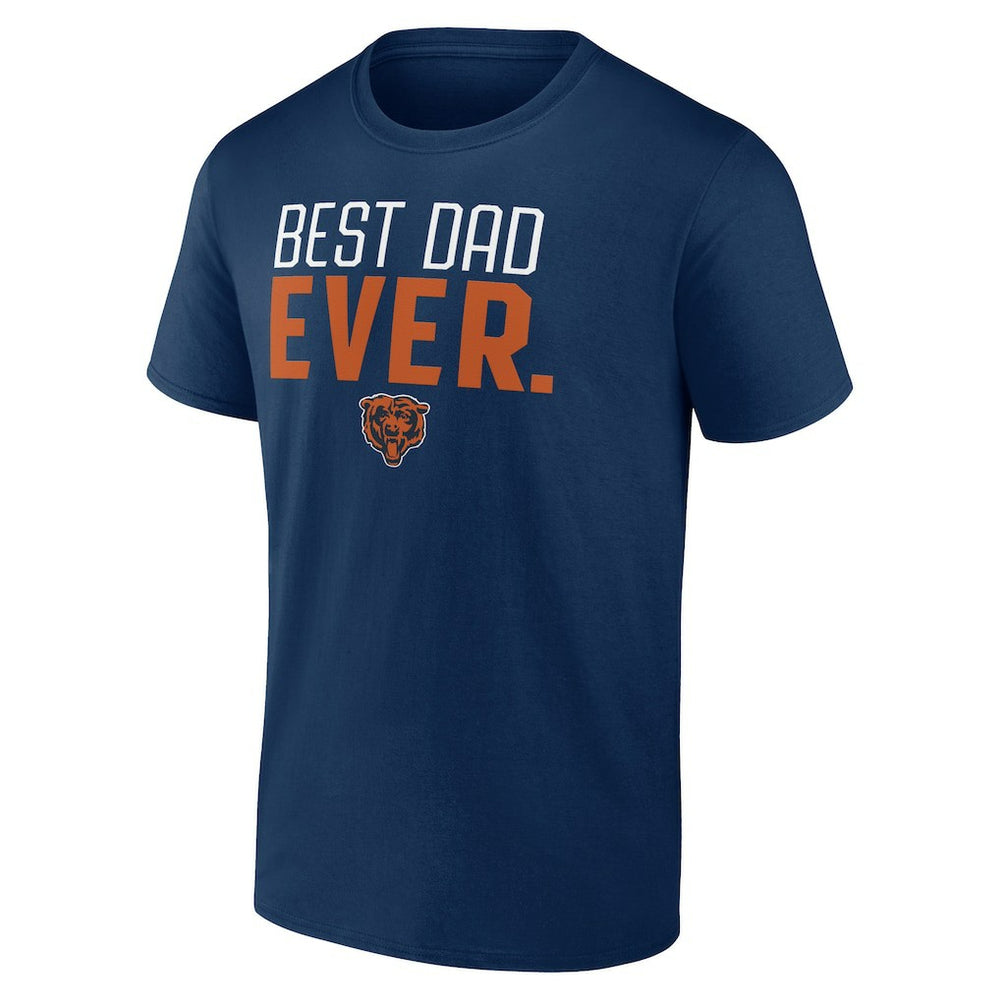 Best Dad Ever Team T-Shirt - Chicago Bears