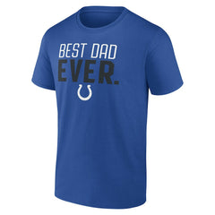 Best Dad Ever Team T-Shirt - Indianapolis Colts
