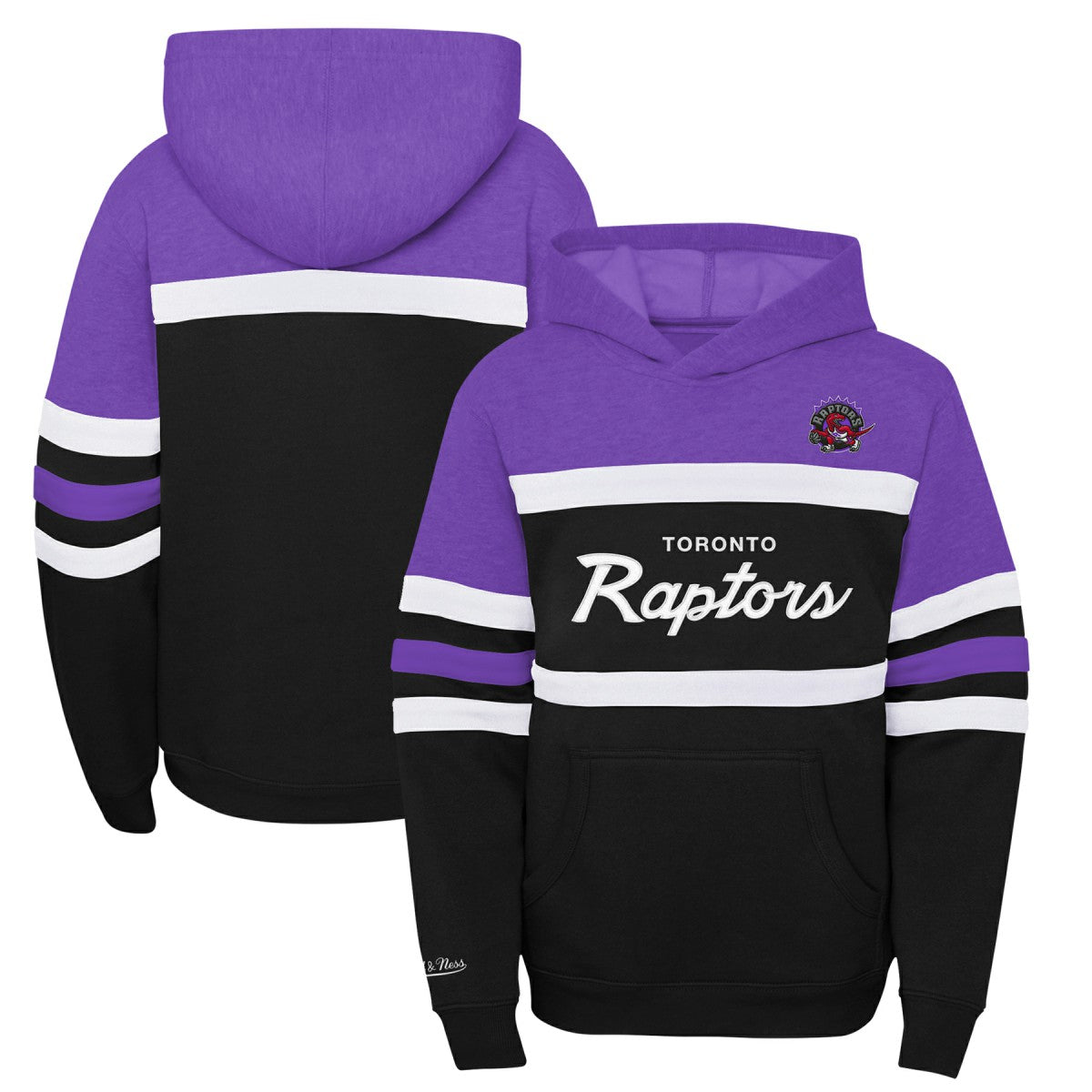 NBA Toronto Raptors Youth Hardwood Classics Head Coach Pullover Hoodie