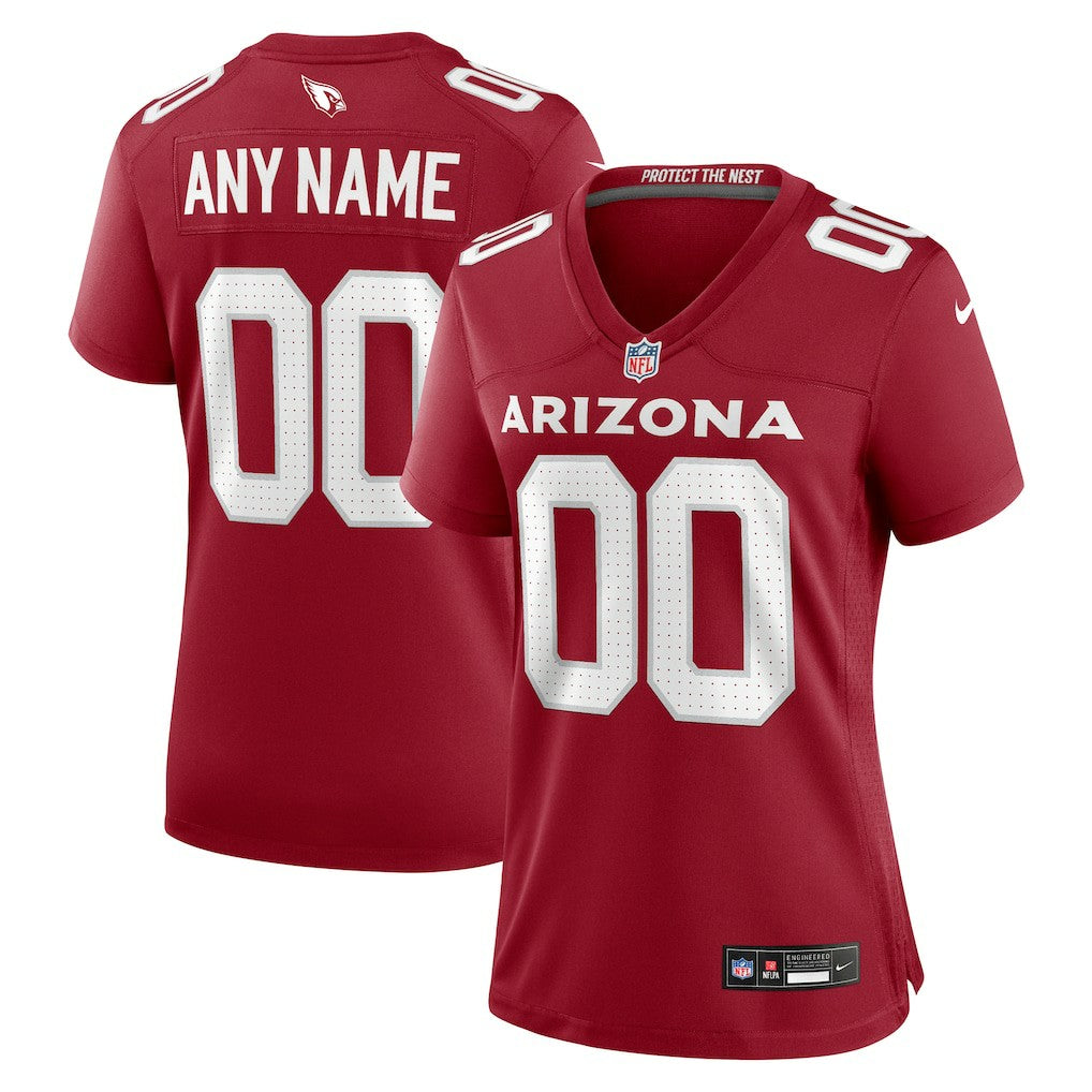 Women's Custom Game Jersey - Arizona Cardinals
